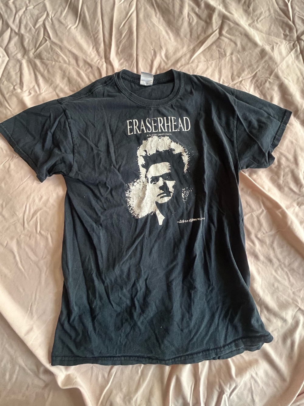 Gildan Black Eraserhead Graphic Short Sleeve Tee